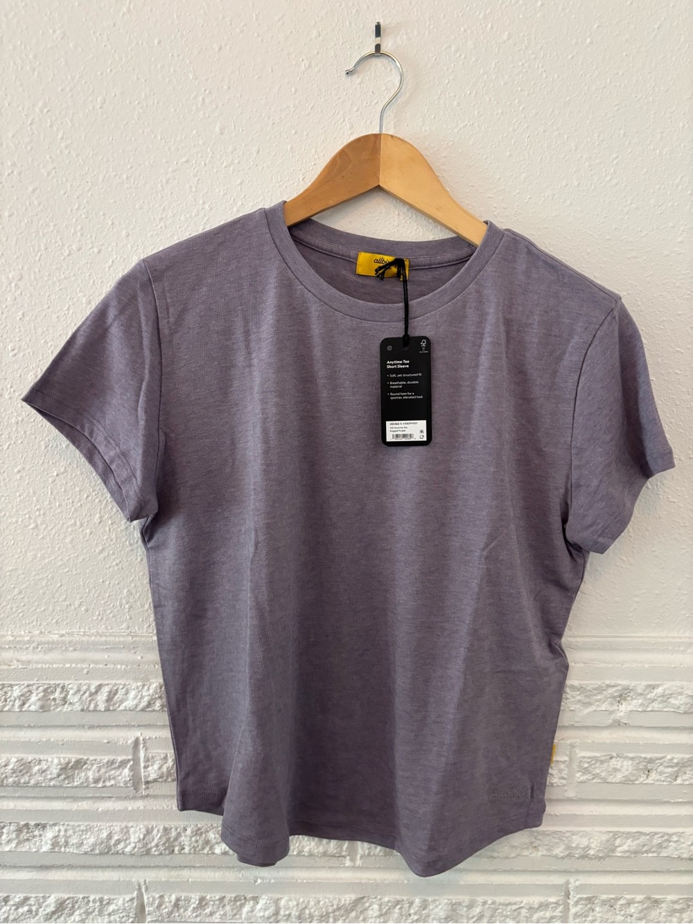 Allbirds, women’s T-shirt, size small, new with tags